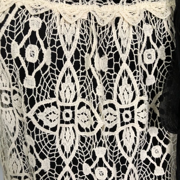 Karen Kane cotton & silk top, size Small - Picture 4 of 9